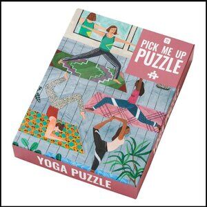 ❣️2/$36 NIB Talking Tables Pick Me Up Puzzle Yoga 500 Pieces Retail Price $27.00